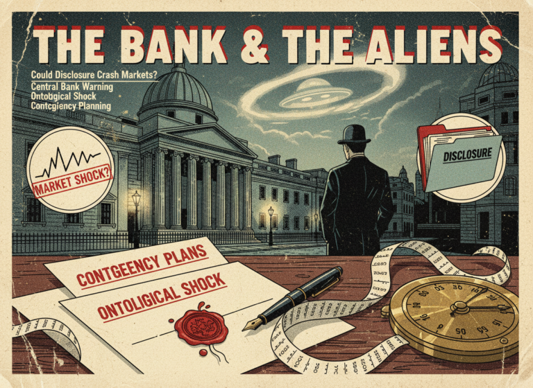 The Bank of England Got a Letter About Aliens — And That's Not Even the Weird Part