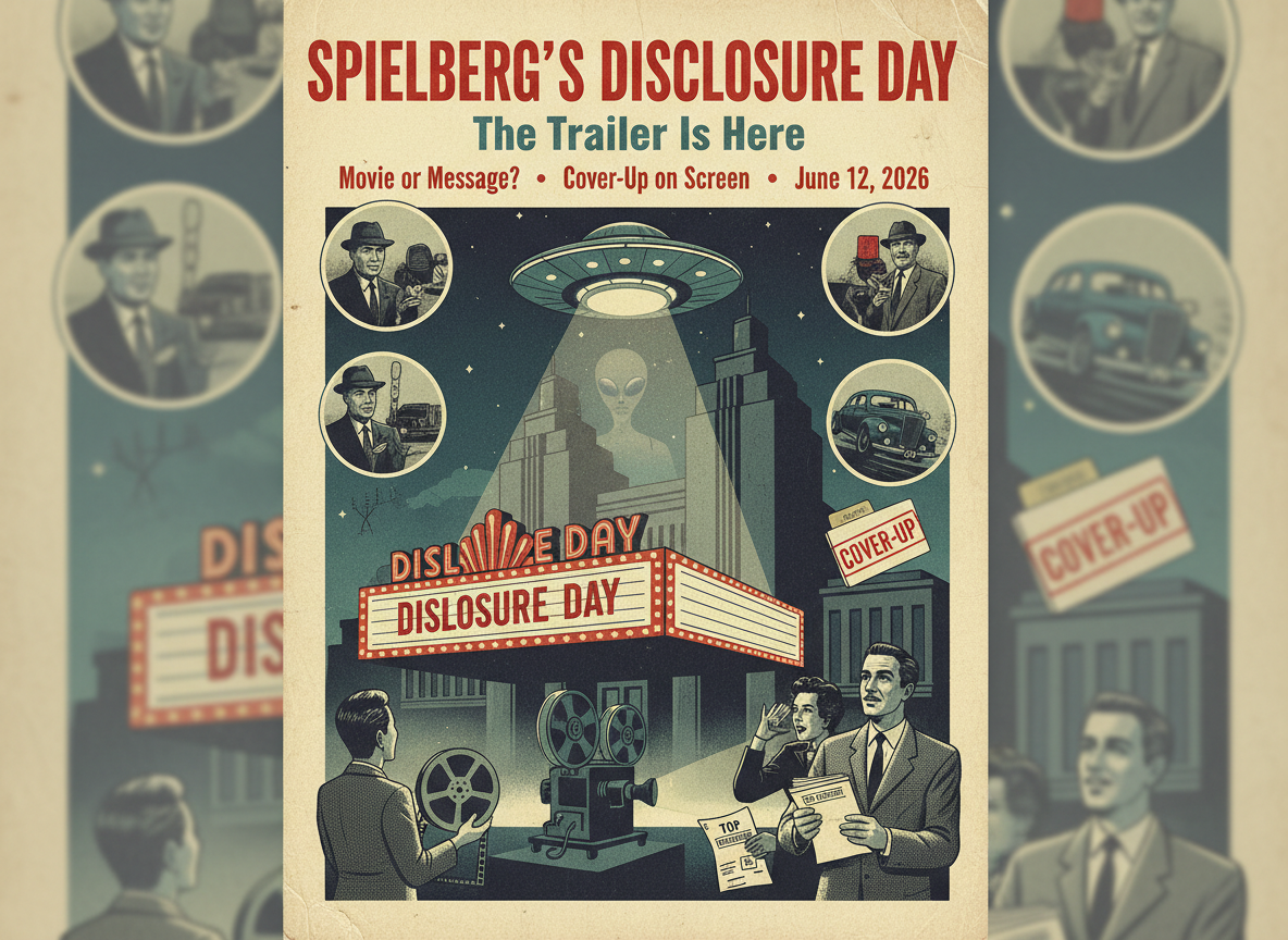 Spielberg’s Disclosure Day Just Dropped a New Trailer — and the Conspiracy Around the Film Is Growing