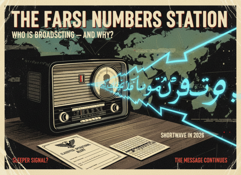 Someone Is Broadcasting Coded Numbers in Farsi Over Shortwave Radio — And Nobody Can Agree Who or Why