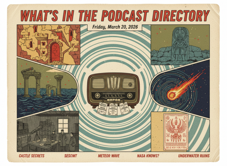 What's in the Podcast Directory — Friday, March 20, 2026