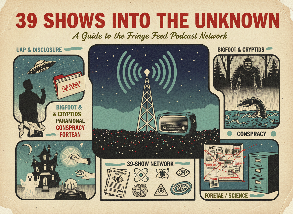 39 Shows in the Directory — Your Guide to the Fringe Feed Podcast Index