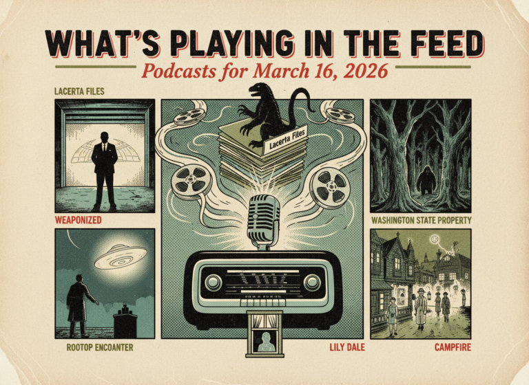 What's Playing in the Feed — Podcasts for March 16, 2026