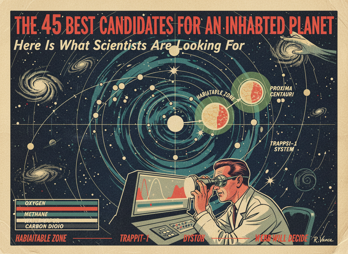 Scientists Just Named the 45 Best Candidates for an Inhabited Planet. Here Is What They Are Looking For.