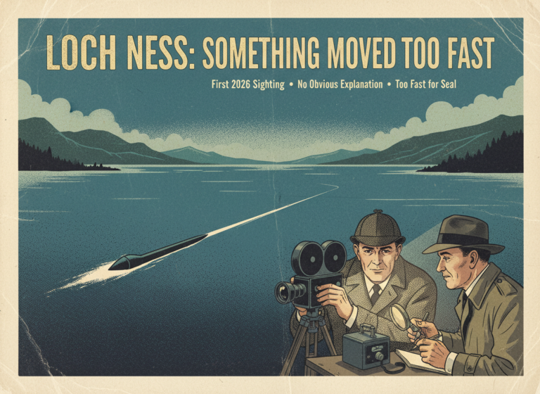 A Loch Ness Monster Hunter Filmed Something This Week. The Man Who Runs Loch Ness Exploration Says He Has No Explanation for Its Speed.