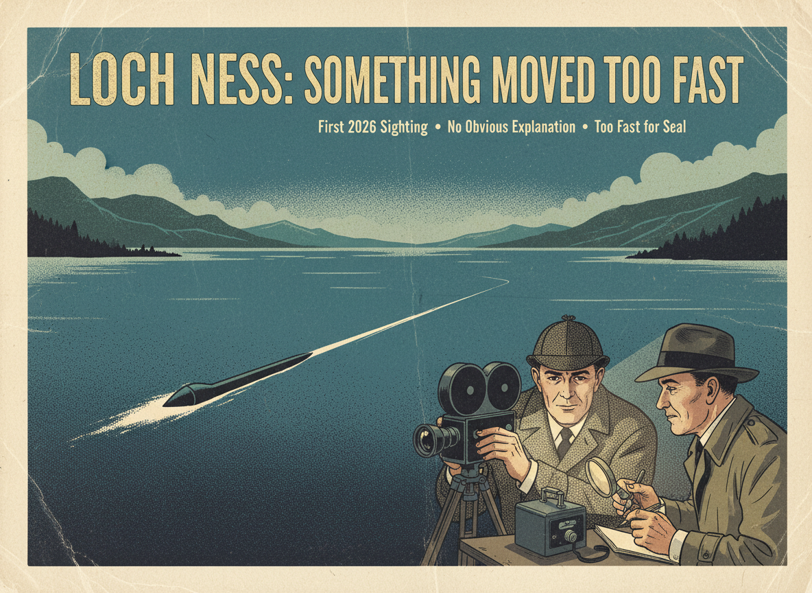 A Loch Ness Monster Hunter Filmed Something This Week. The Man Who Runs Loch Ness Exploration Says He Has No Explanation for Its Speed.