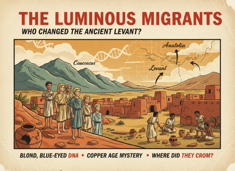 The Luminous Migrants: Who Were the Blond, Blue-Eyed People Who Transformed the Ancient Levant — And Where Did They Come From?