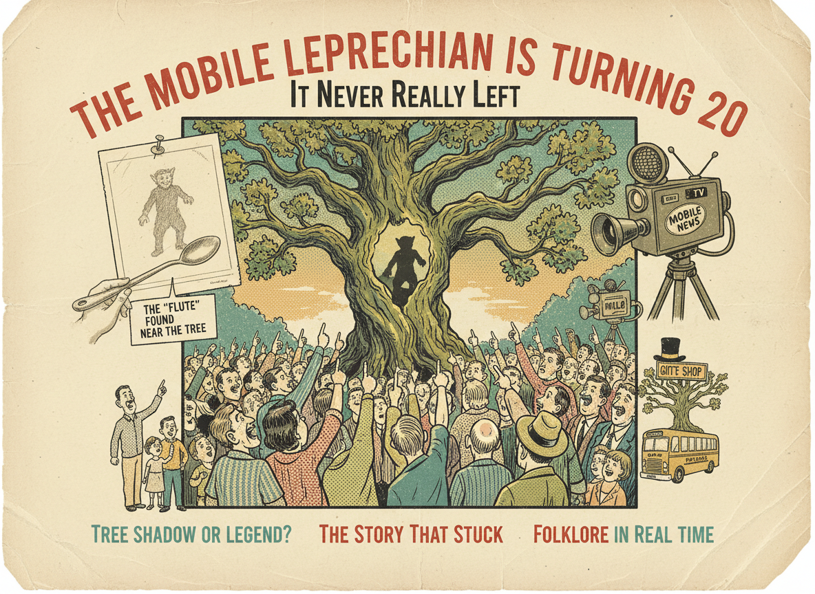 The Mobile, Alabama Leprechaun Is Turning 20. It Never Really Left.