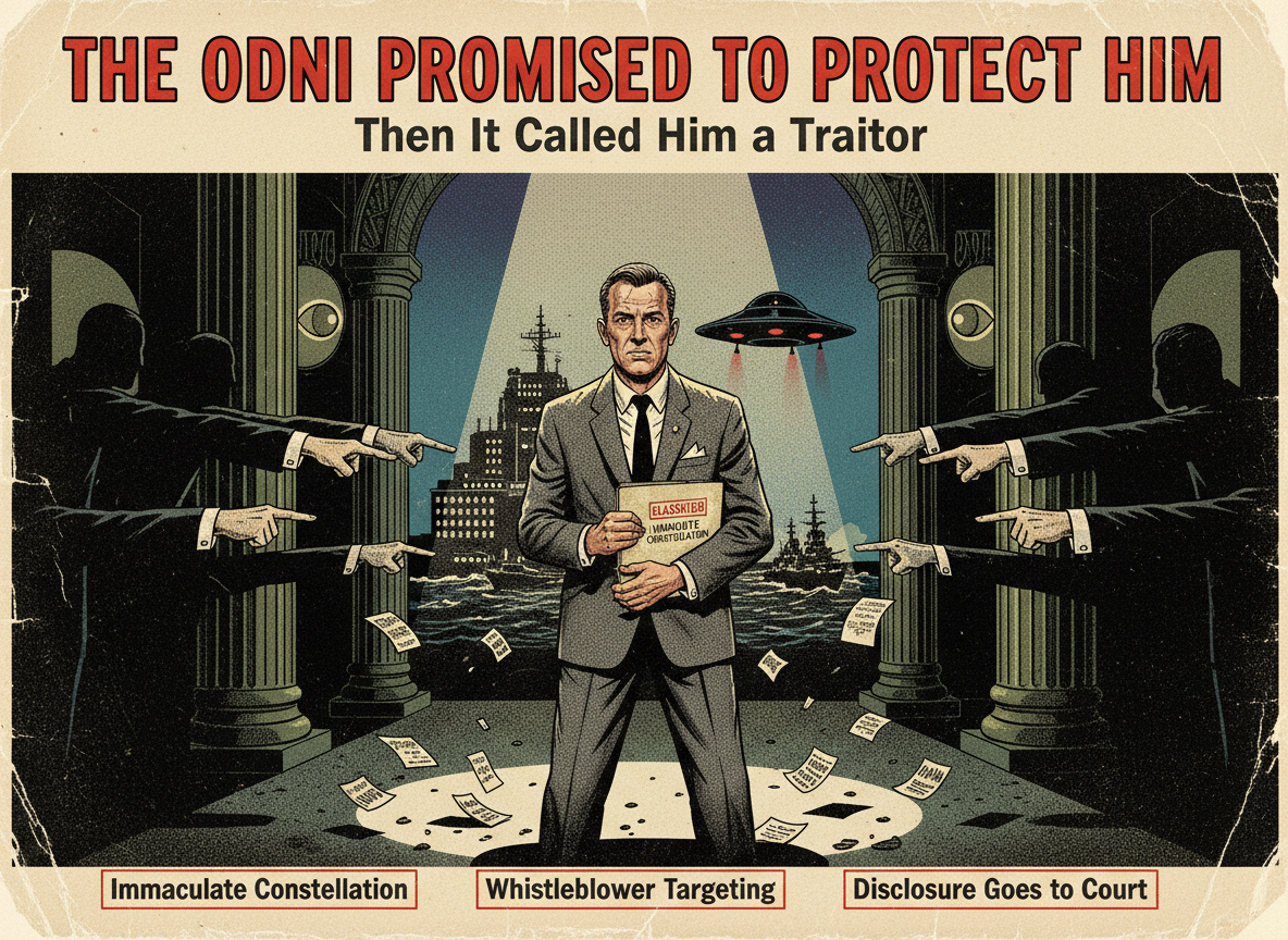 The ODNI Promised to Protect Matthew Brown. Then It Called Him a Traitor.