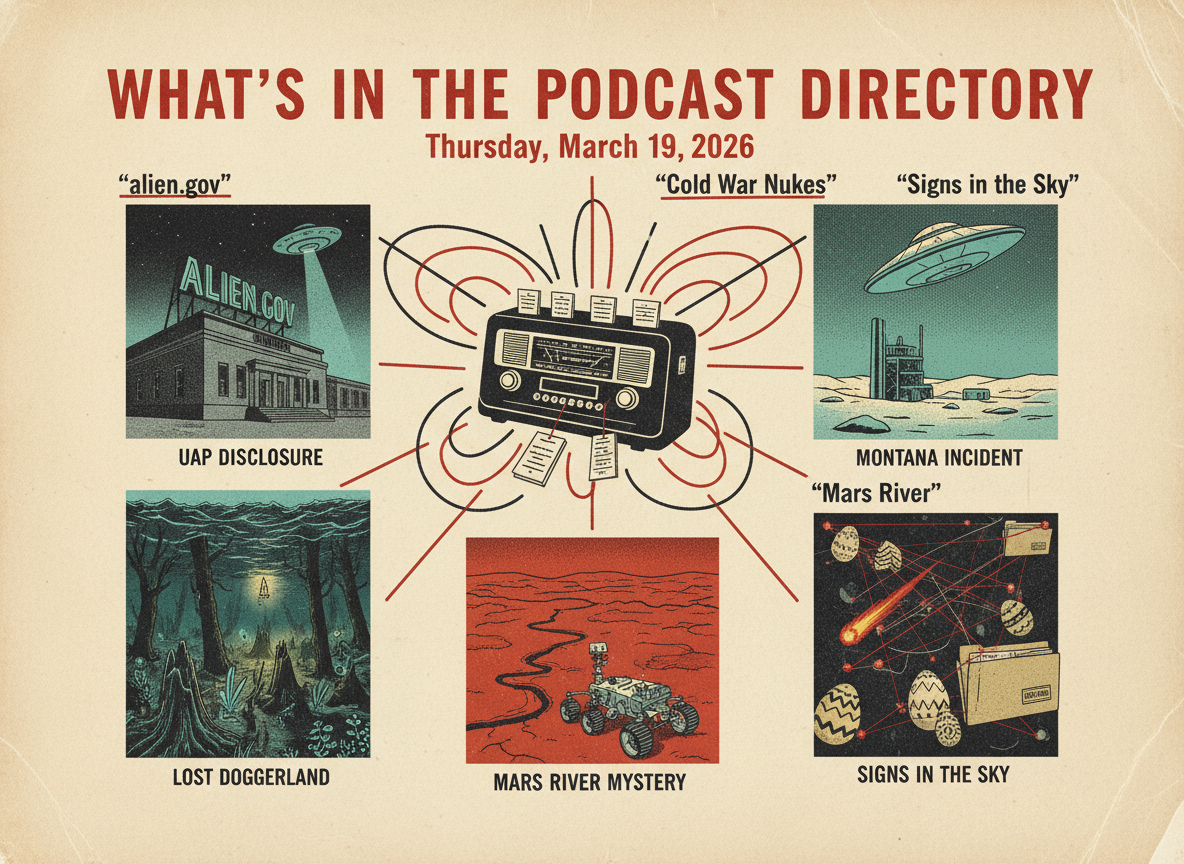 What’s in the Podcast Directory — Thursday, March 19, 2026