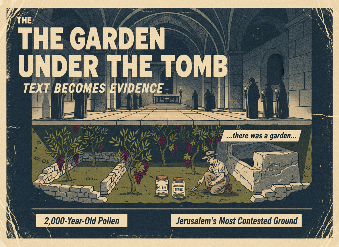 Archaeologists Just Found a 2,000-Year-Old Garden Under the Church Built Over Jesus’s Tomb. The Gospel of John Said It Would Be There.