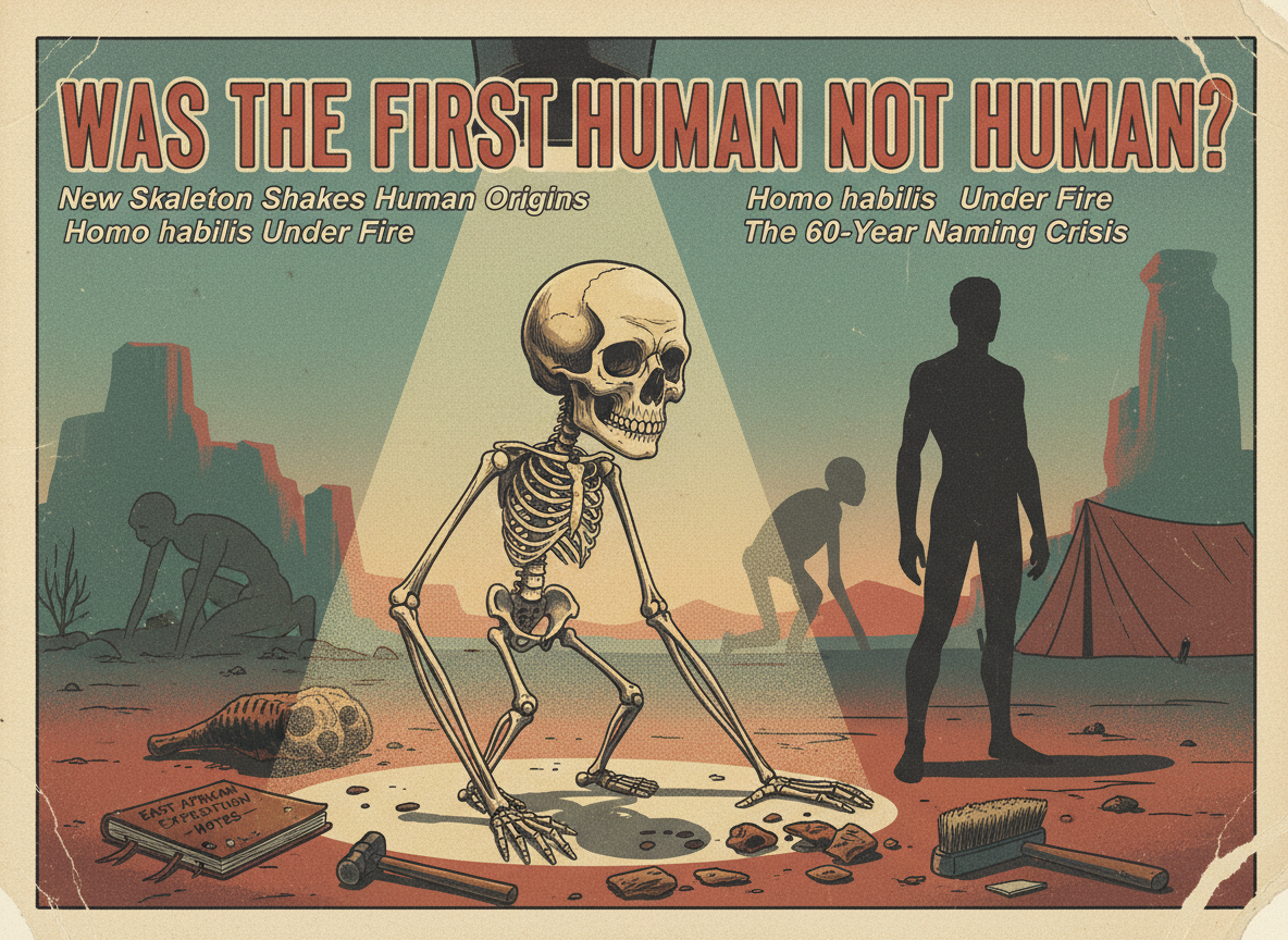 The First Human Has Been Named for 60 Years. A New Skeleton Suggests It Might Not Be Human at All.