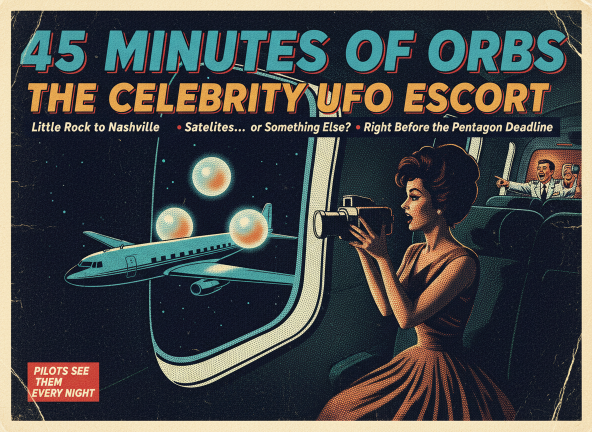 Kacey Musgraves Watched Three Orbs Follow Her Plane for 45 Minutes. The Pilots Had Seen Them Every Night.