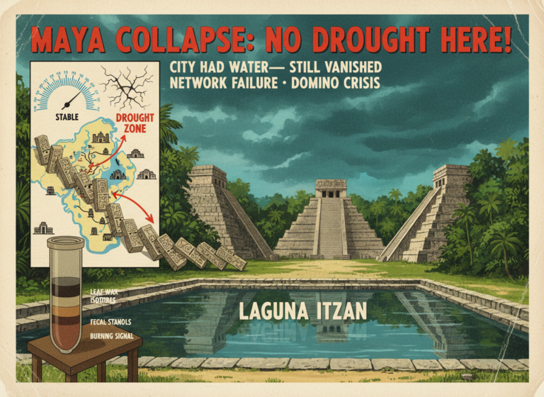 The Maya Collapse Has a City-Sized Problem. This Place Had Plenty of Water and Still Vanished.