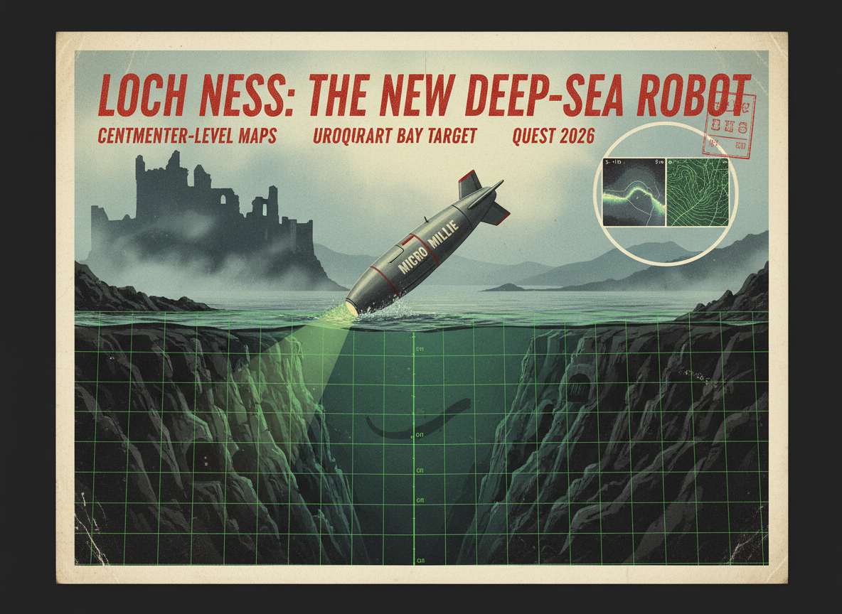 The Most Advanced Underwater Robot Ever Used in the Search Is About to Map Loch Ness