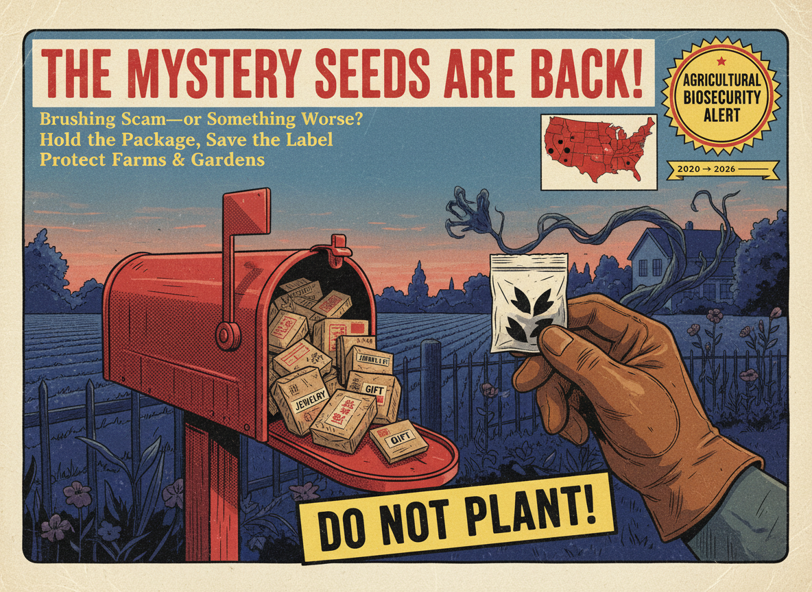 Mystery Seed Packages Are Showing Up in Delaware Mailboxes Again. They Started in 2020 and Nobody Has Fully Stopped Them.