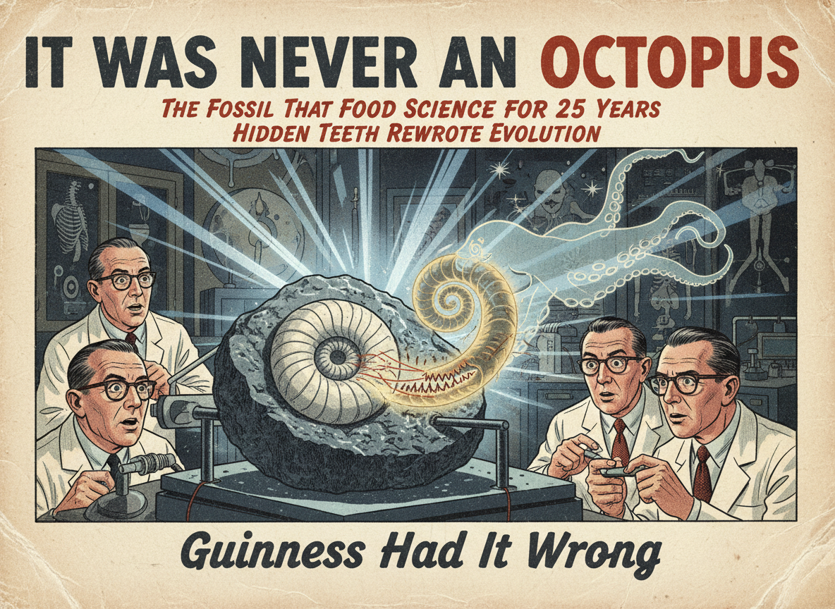 The World’s Most Famous Octopus Fossil Has Been in the Guinness Book of Records for 25 Years. Scientists Just Confirmed It Was Never an Octopus.