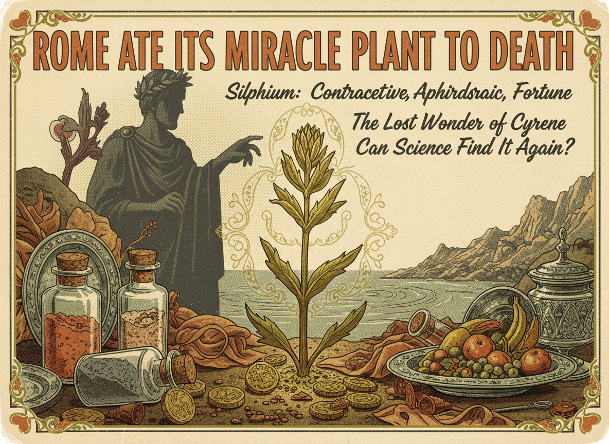 Romans Were So Obsessed With a Plant They Ate It Into Extinction. It Was a Contraceptive, an Aphrodisiac, and Possibly Worth Its Weight in Denarii.