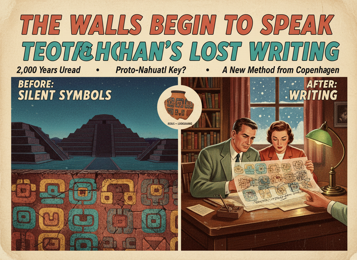 For 2,000 Years Nobody Could Read the Writing on the Walls of Teotihuacan. Two Researchers in Copenhagen Just Changed That.