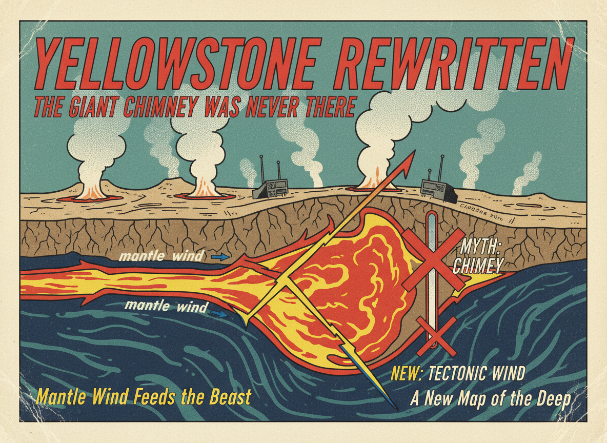 Scientists Just Rewrote How Yellowstone’s Supervolcano Works. The Giant Chimney Was Never There.