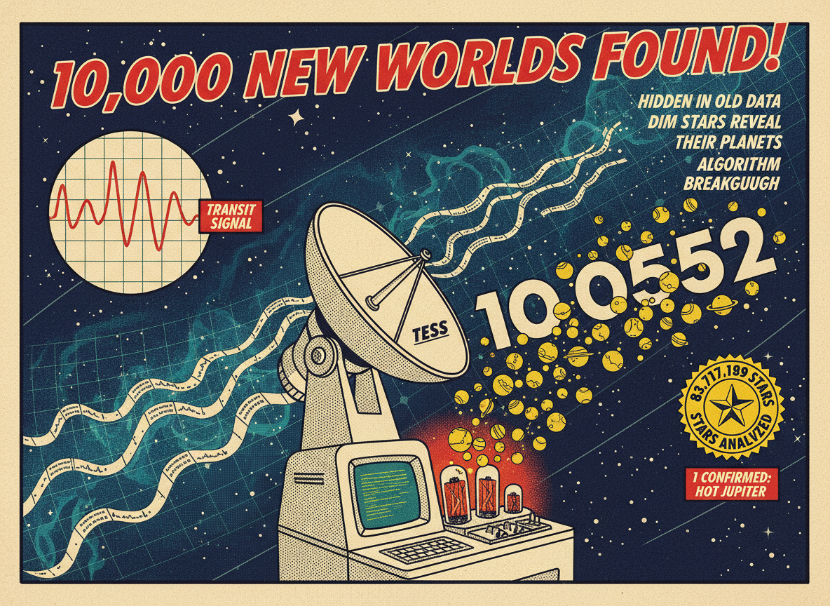 A Machine Learning Algorithm Just Found 10,000 Alien Planets Nobody Had Seen Before. They Were Hidden in Data We Already Had.