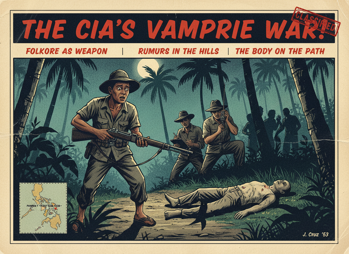 The CIA Used Vampire Folklore to Win a War. Here Is Exactly How They Did It.