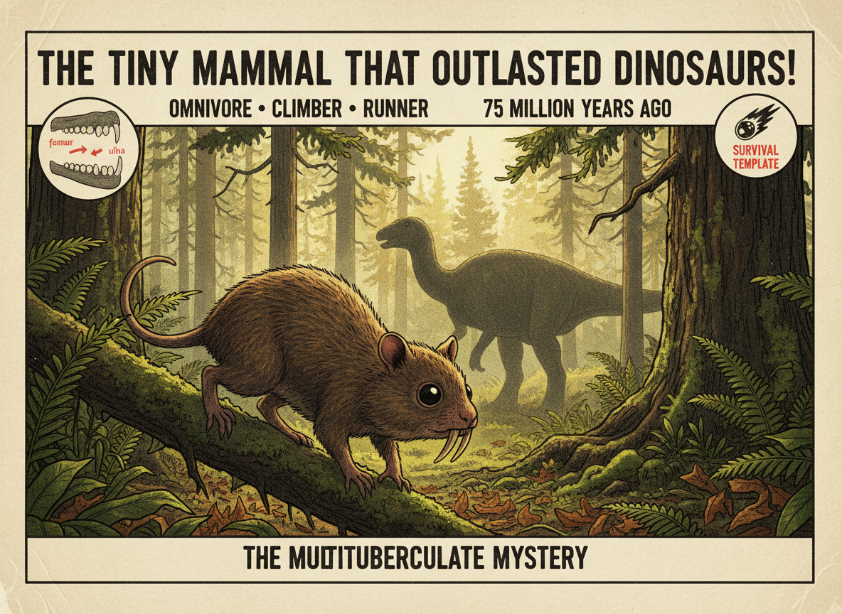A Hamster-Sized Mammal That Lived Alongside Dinosaurs May Be the Ancestor That Made Everything That Came After Possible.