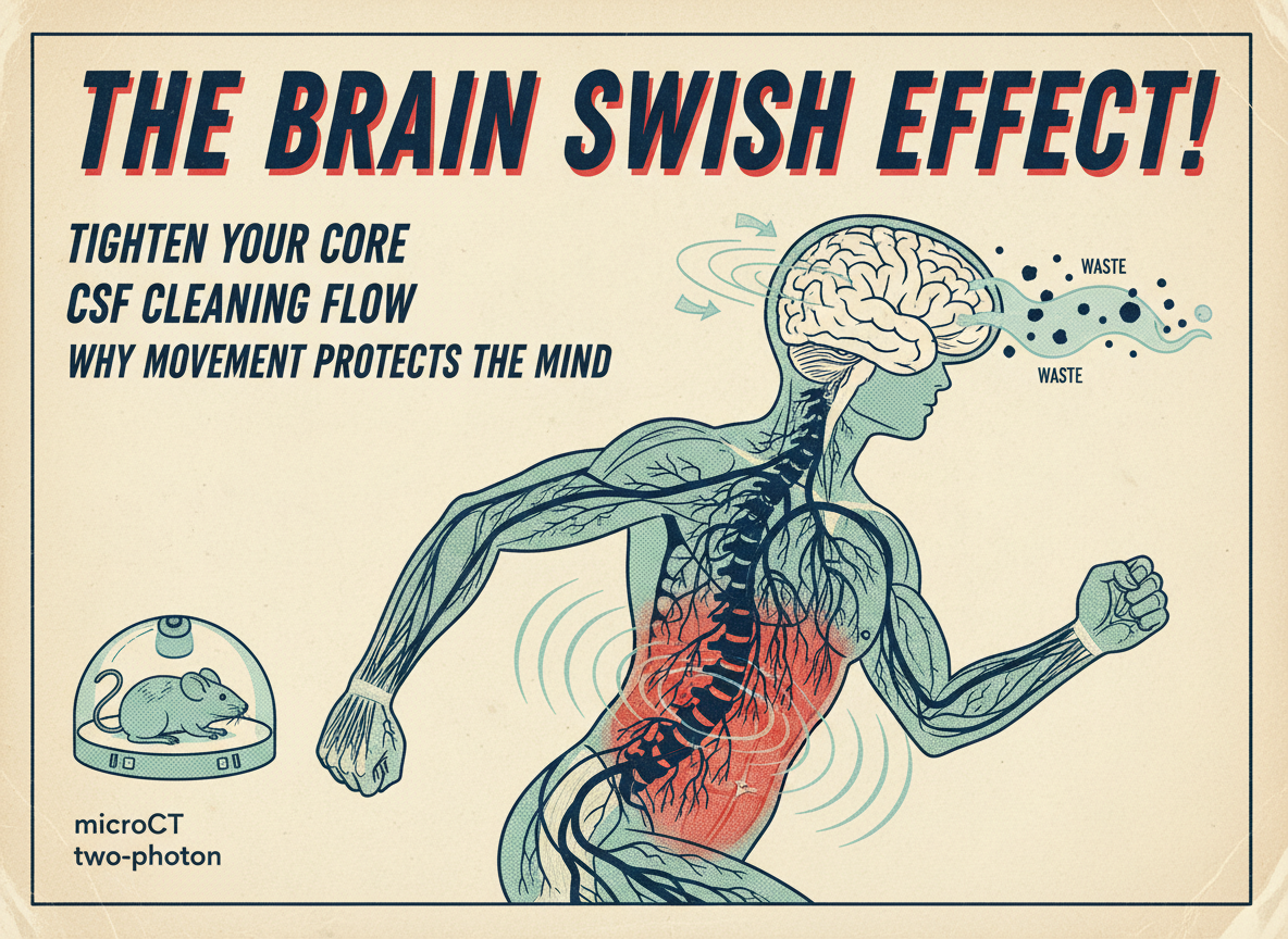 Every Time You Tighten Your Core, Your Brain Gently Swishes Around. That Might Be Keeping You Sane.