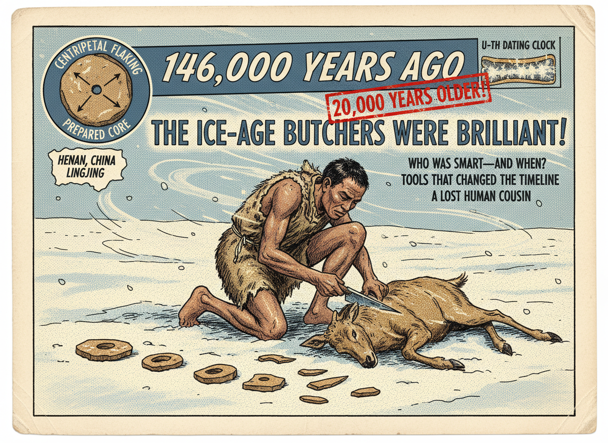A Butchering Site in China Just Got 20,000 Years Older. That Difference Changes Everything About Who Was Smart and When.