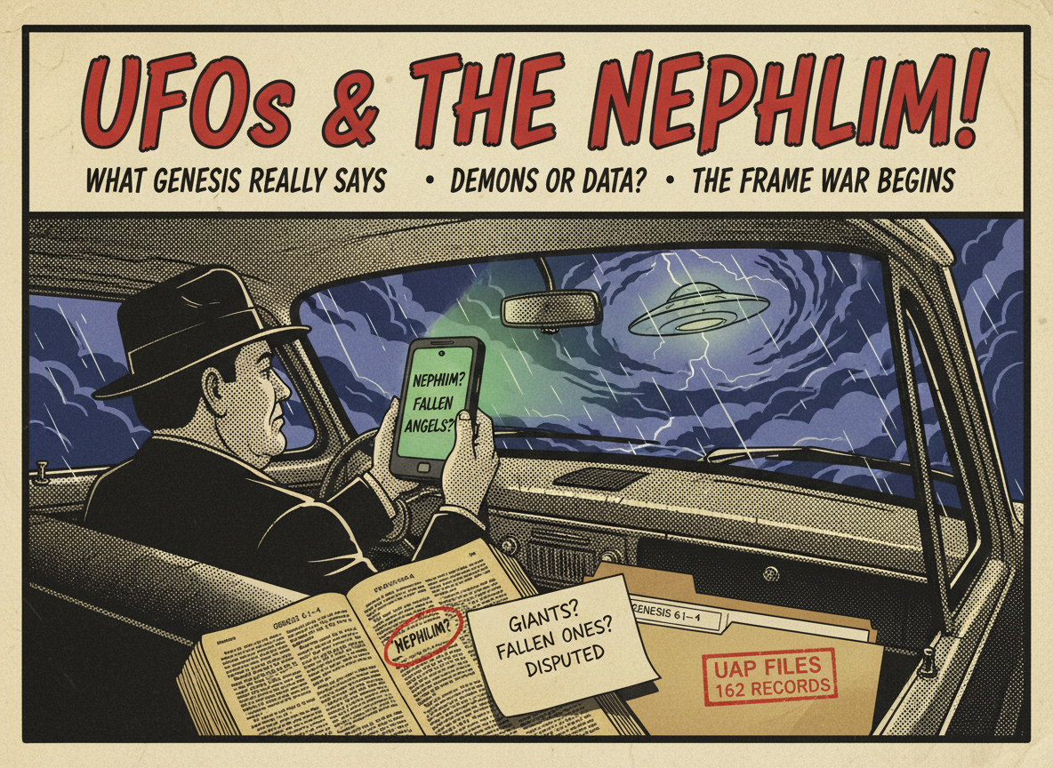 Lauren Boebert Watched the UFO Files Drop and Said They Prove the Nephilim Are Still Out There. Here Is What the Nephilim Actually Are.