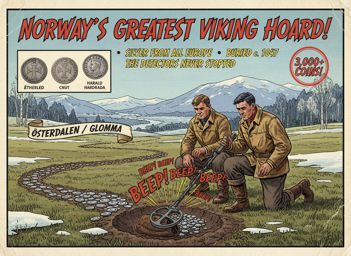 Norway Just Unearthed the Largest Viking Coin Hoard in the Country’s History. The Detectors Never Stopped Beeping.